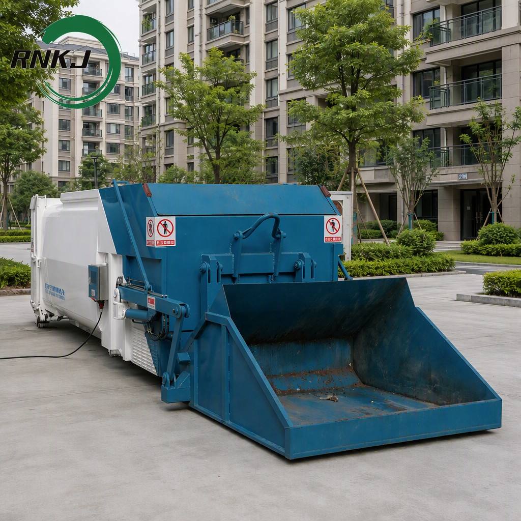 High Pressure Sealed Hopper Garbage Compactor