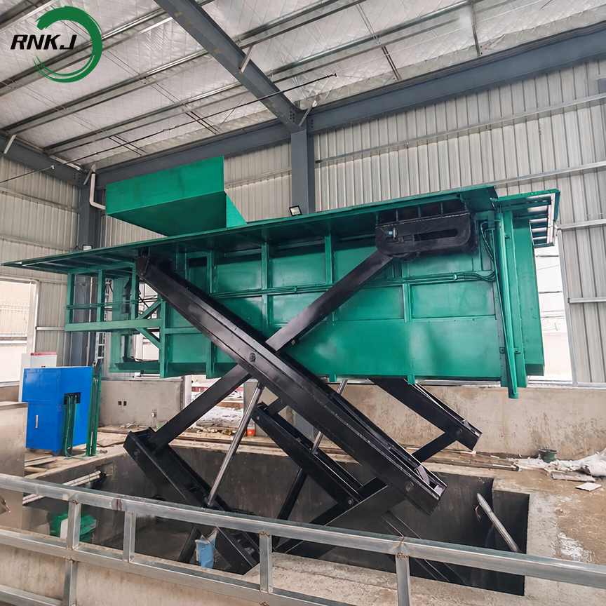 6-30 CBM Custom Capacity High-Compression Underground Horizontal Waste Compactor