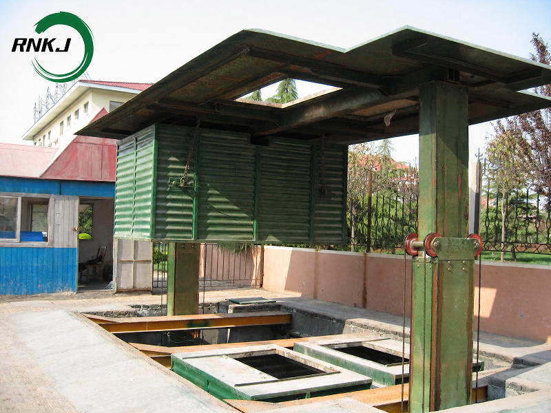 Underground Double-container Garbage Collection Station