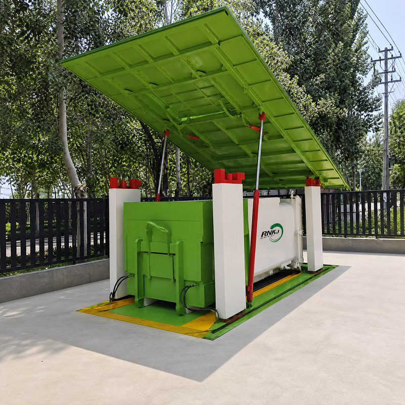 High Density Compaction Eco Friendly Underground Waste Compactor