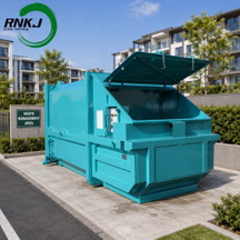12Cbm Mobile Hydraulic Industrial Garbage Compactor