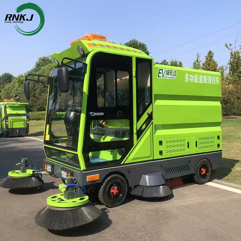 Electric Ride-On Sweeper
