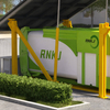 Industrial Underground Garbage Compactor with Hydraulic Lifting Platform
