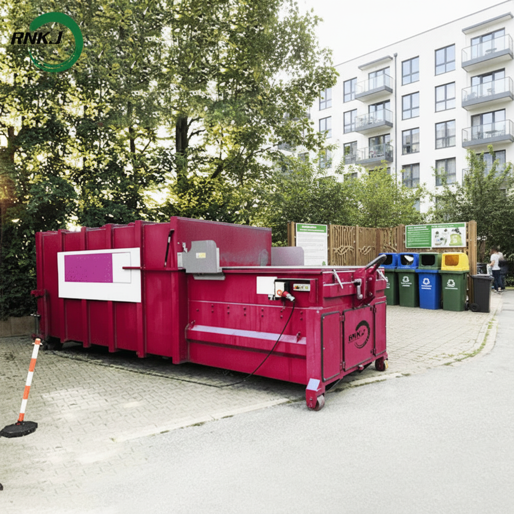 Mobile Garbage Compactor for Hook Lift Transport