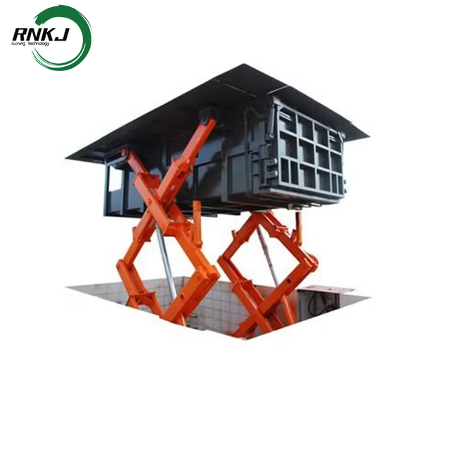 High Power Underground Horizontal Garbage Compactor