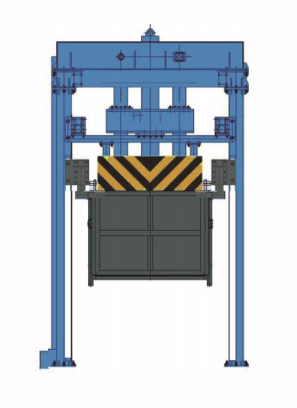 Customizable High-Pressure Vertical Waste Compactor