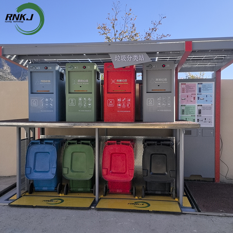 Underground Waste Classification System for Residential Areas