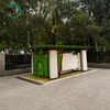 Fully Sealed Hydraulic Landscape Integrated Underground Waste Compaction Station