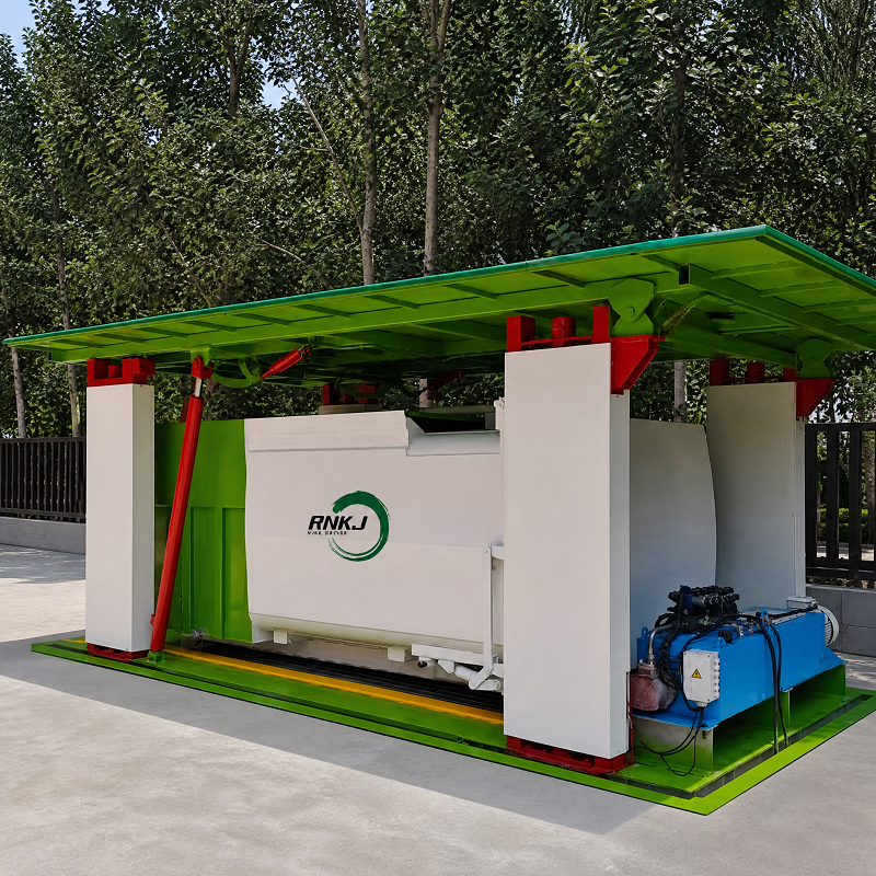 High Density Compaction Eco Friendly Underground Waste Compactor