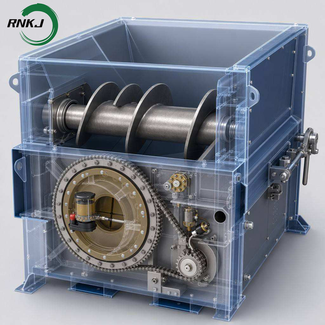 Industrial Screw Garbage Compactor for Sale