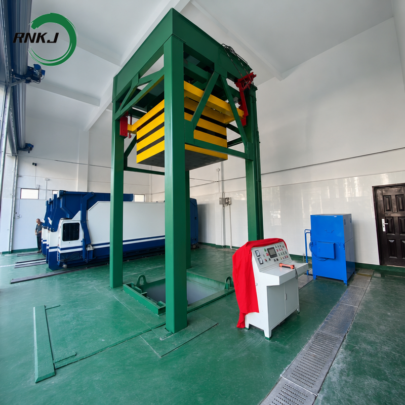 Customized Capacity High-Efficiency Hydraulic Vertical Garbage Compactor