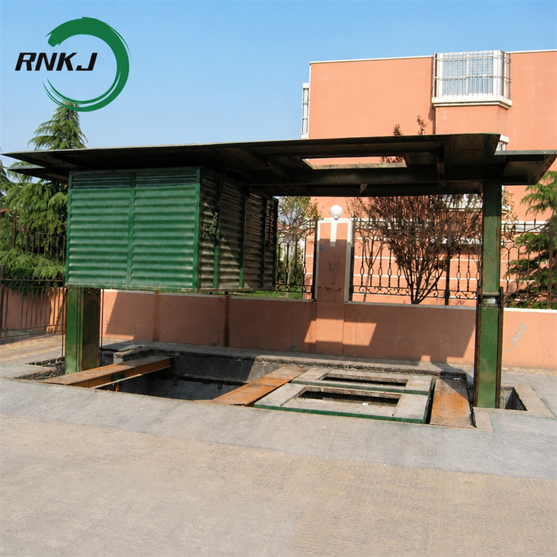 Underground Double-container Garbage Collection Station