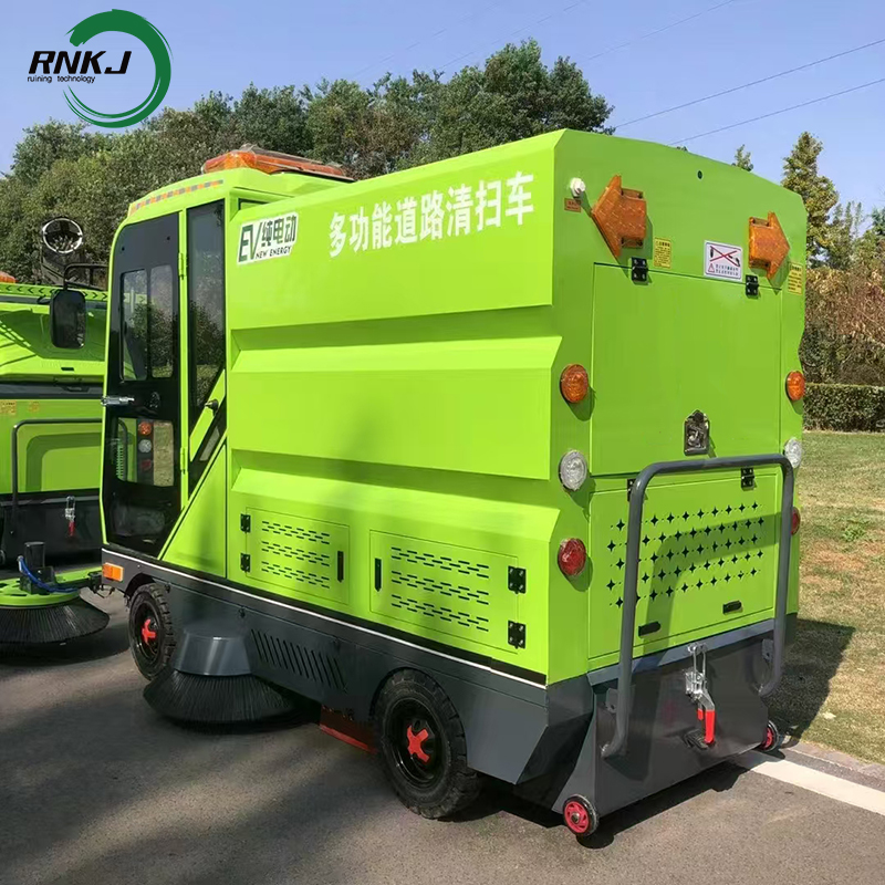 Electric Ride-On Sweeper