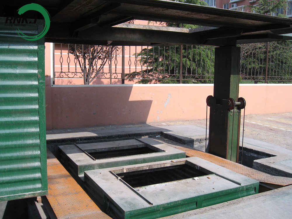Underground Double Box Waste Station