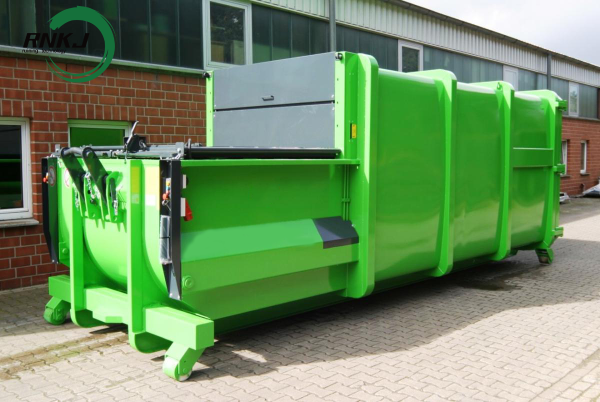 Hook Lift Mobile Waste Compactor