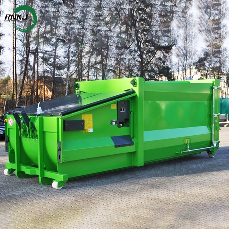 Commercial Trash Compactor Waste Management
