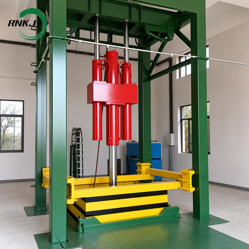Customized Capacity High-Efficiency Hydraulic Vertical Garbage Compactor