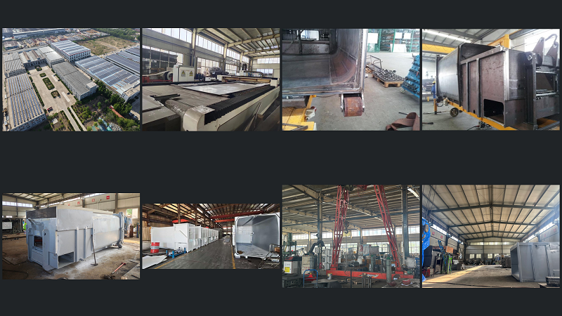 Garbage compactor factory