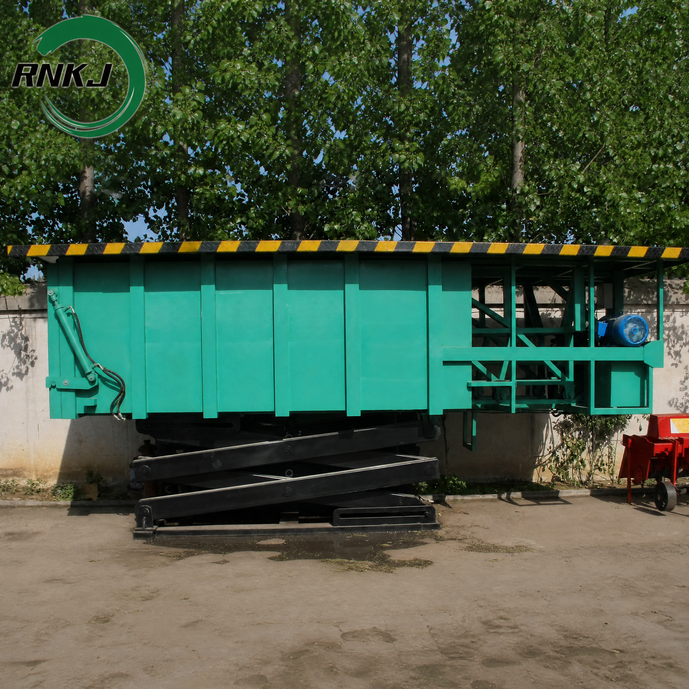 12m&sup3; Underground Horizontal Garbage Compaction Station for Residential Community