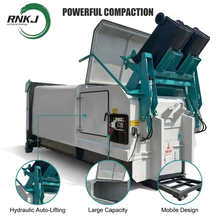 10 CBM High Density Compression Bucket Waste Compactor