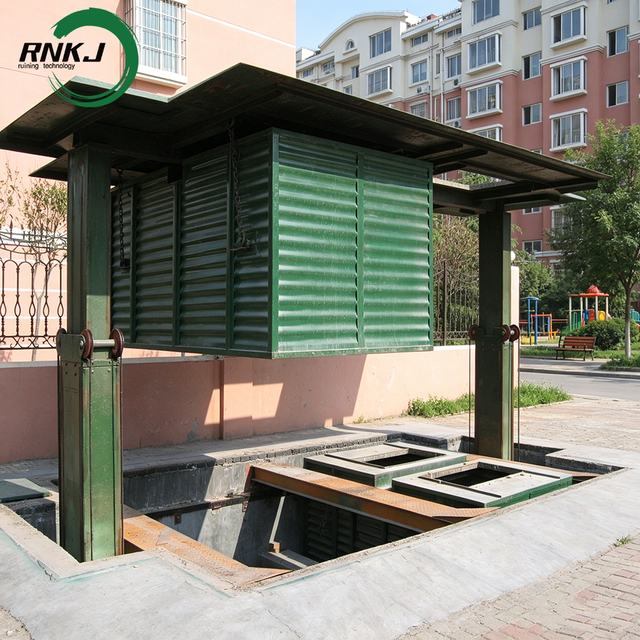 Underground Double Box Trash Collection Equipment