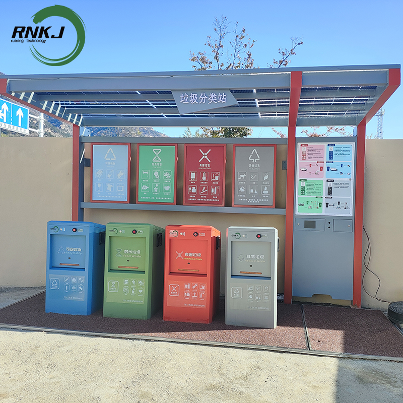 Underground Waste Classification System for Residential Areas