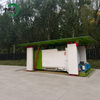 Fully Sealed Hydraulic Landscape Integrated Underground Waste Compaction Station