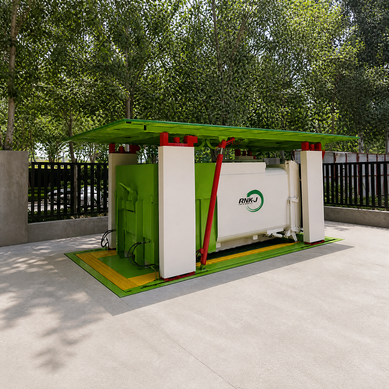 High Density Compaction Eco Friendly Underground Waste Compactor