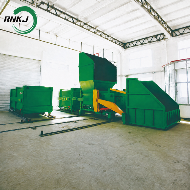 8m&sup3; Hydraulic High Compression Mobile Split Type Garbage Compression Station