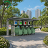1100 Liters Hydraulic Lift Underground Garbage Collection System