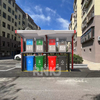 660 Liter Underground Waste Storage System with Electric Hydraulic Lifting 
