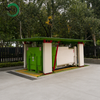 Fully Sealed Hydraulic Landscape Integrated Underground Waste Compaction Station