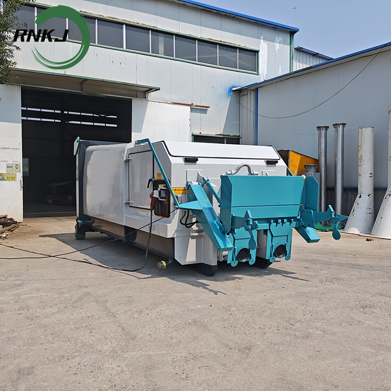 1100L Bucket-Type Garbage Compactor for Sale