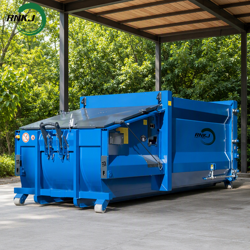 Mobile Garbage Compactor for Waste Management