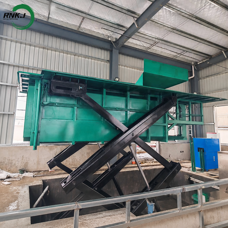 12m&sup3; Underground Horizontal Garbage Compaction Station for Residential Community
