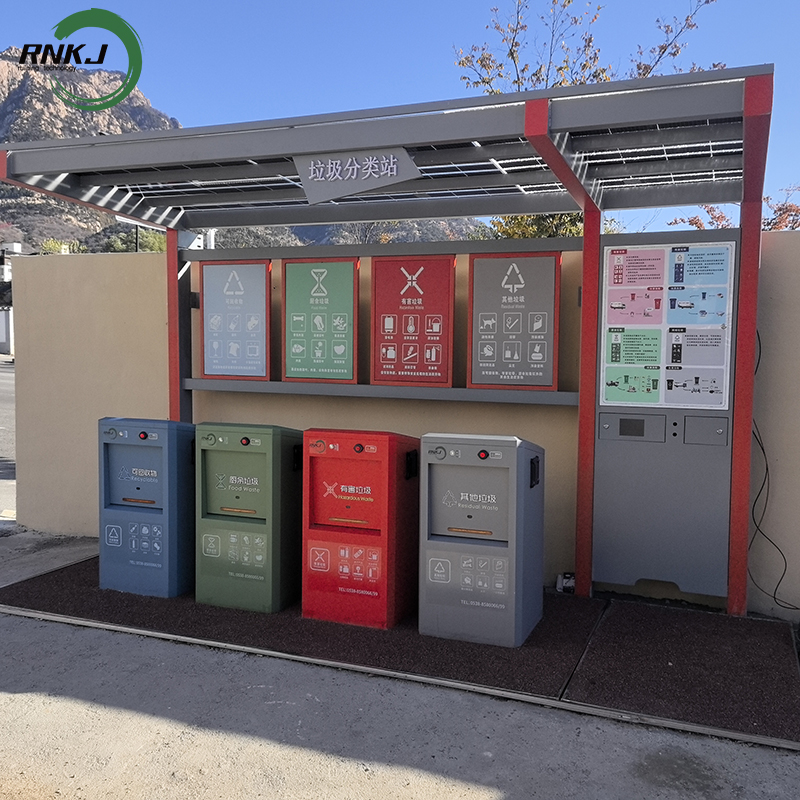 Underground Waste Classification System for Residential Areas