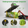 Industrial Underground Garbage Compactor with Hydraulic Lifting Platform